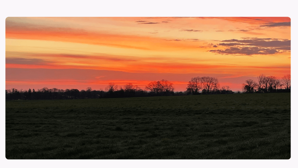 Wege zur inneren Mitte - Sonnenaufgang